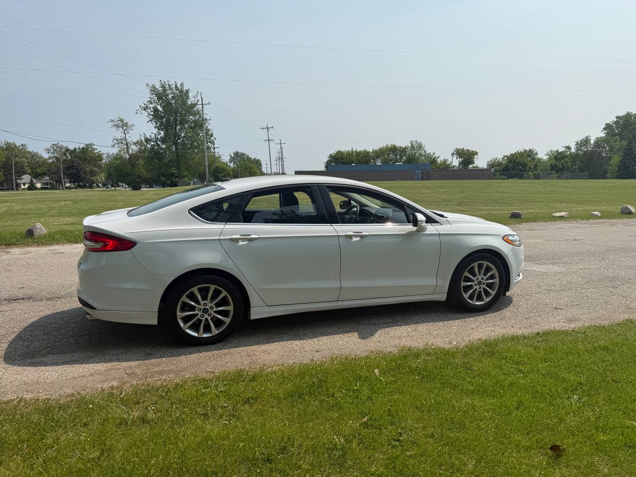 2017 Ford Fusion at Dixie Auto Land in Saginaw, MI — rear